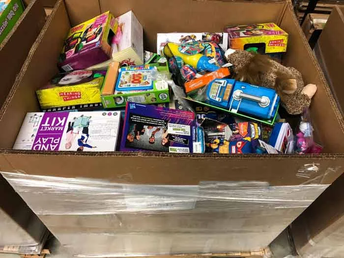 buy pallets of toys