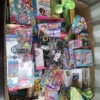 pallet of toys