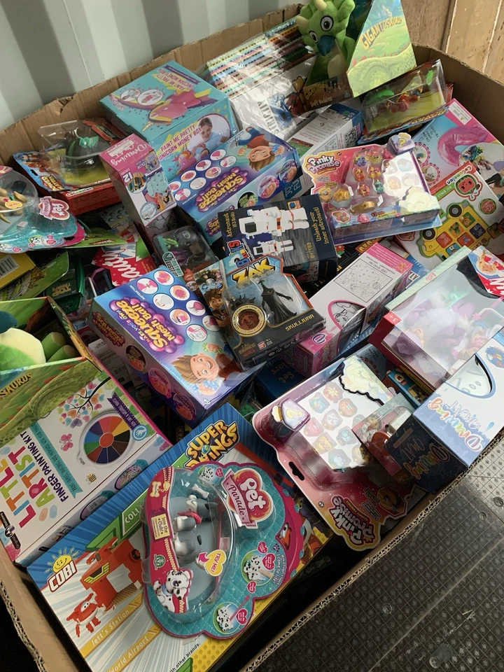 pallet of toys