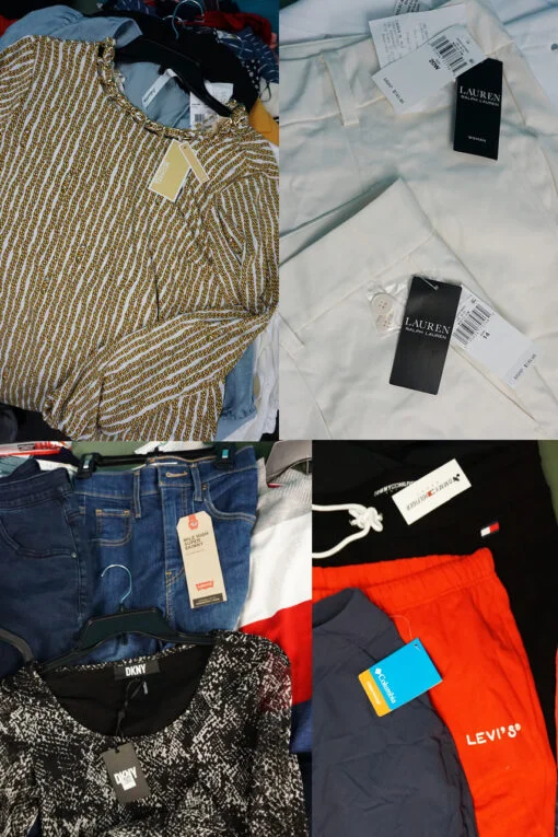 branded clothing liquidation stock